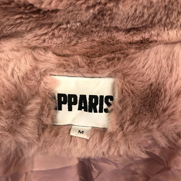 Apparis Pink Teddy Jacket Cozy Oversized Fit